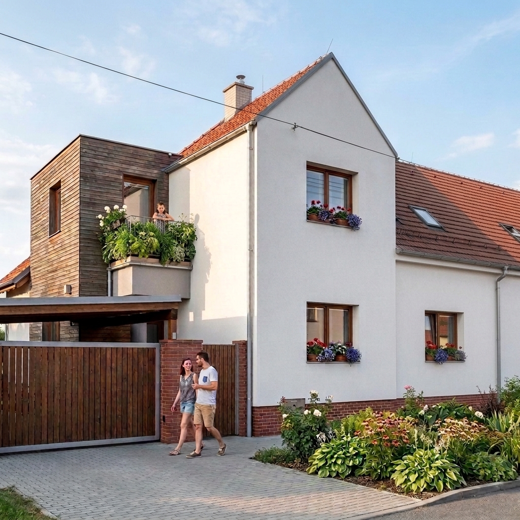 Přestavba RD po babičce, NZÚ, Rohatec